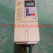 Bargaining second-hand Yaskawa inverter G7 CIMR-G7B43P7 380V 3 7KW original physical picture in stock