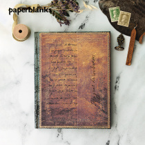 paperblanks notebook writer manuscript new Savantist Tolstoy Emily Tesla hand book hard cover vintage notepad child diary Imported stationery gift