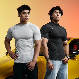 Performance sports stretch short sleeves