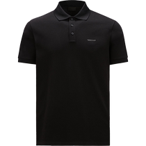Moncler Mens Logo-Embellished Cotton Short-Sleeve Polo Shirt
