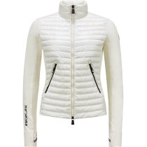 Moncler nouveau produit sweat-shirt à fermeture éclair tricoté rembourré en duvet pour femme