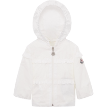 Moncler Hiti baby girl hooded jacket trench coat