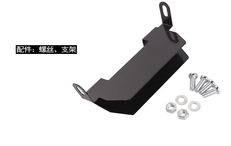 Car brake light LED pilot light universal triangle light burst flash after flying surround anti-chase tail light F1 racing light