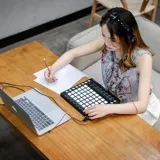 Laun Electronic Sound Strike Pad CHPAD Vibrato Junior Scholar Midi Controller Disc Прибор Midi Keyboard DJ Arranging