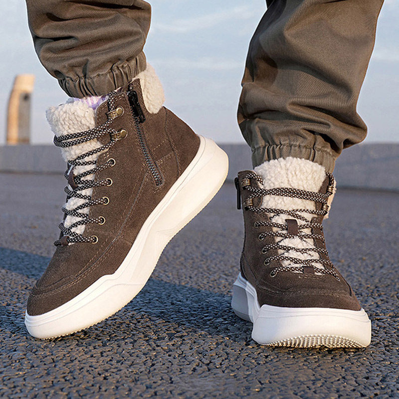 Pathfinder Winter Boots Female Autumn Winter Outdoor Non-slip Wear and wear and warm and lightweight hiking shoes TFDJ92796 -Taobao