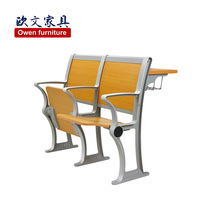 Municipal Engineering Chamber Tandem Chairs School Aluminum Alloy Ladder Classroom Seats Public Place Waiting Chairs