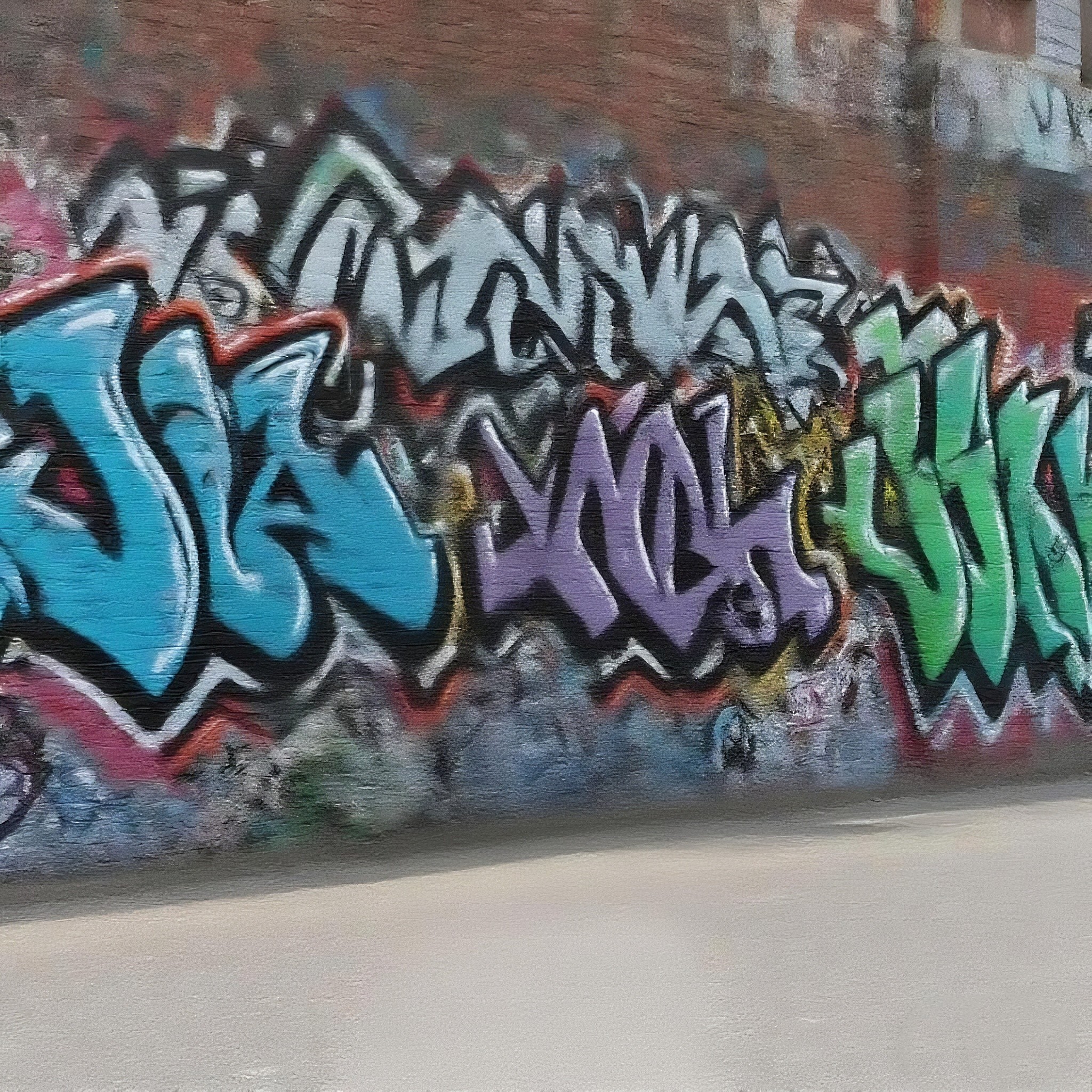 Graffiti Wall潮牌服装