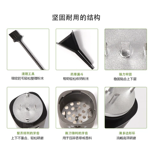 Горячая новая точка электрическая зарядка USB Полностью автоматическая пластиковая дробилка сигаретная шлифовальная машина