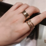 Bvlgari/Bulgari B.Zero1 Розовое золото Половое третье кольцо.
