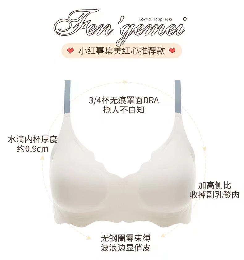 新款冰淇淋色系果冻内衣 图8