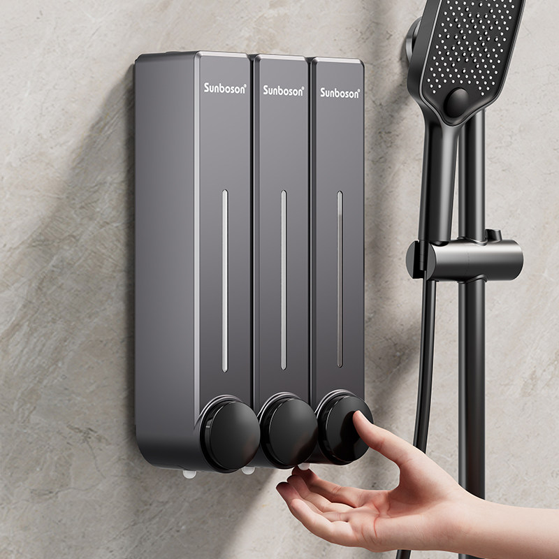 Hotel Staple Free Dispensing Bottle Hanging Wall-mounted Hand Sanitizer Shampoo Lotion Lotion HAND PRESS MACHINE TO SOAP DISPENSER KITCHEN-Taobao