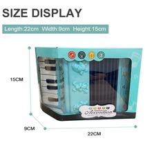 Childrens Large Electronic Accordion Baby Enlightenment Playing Instrument Toy Baby Music Enlightenment Cross-Border Toy