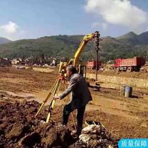 Seirda Spiral Drilling Rig Long Spiral Rotary Drilling Rig Utility Pole Driller
