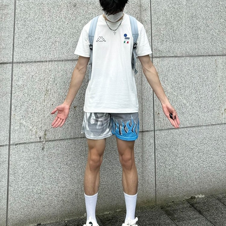 American-Style Fitness Flame Basketball Shorts Training Quarter-Length Pants for Men, Teenagers, Students, Training, Fitness, Sports, Quick-Drying Pants American-Style Fitness Flame Basketball Shorts Training Quarter-Length Pants for Men, Teenagers, Students, Training, Fitness, Sports, Quick-Drying Pants