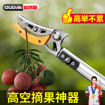 Odis Fruit Picking Tool with Telescopic Pole for Harvesting Fruits, Scissors for Picking Mangoes and Apples, High-Altitude Fruit Picker