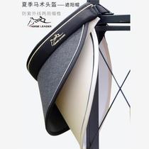 HORSE LEADER equestrian helmet summer anti-UV dual-purpose hat riding sun protection training hat