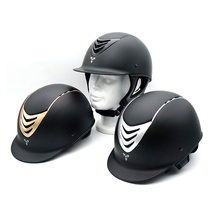 Equestrian helmet for adults and children protective riding equipment safety helmet horse racing breathable helmet adjustable obstacle helmet