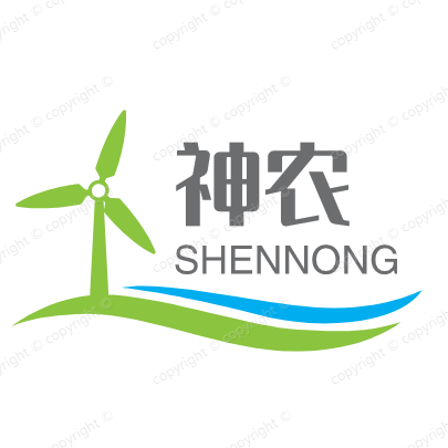 神农电玩配件中心的LOGO