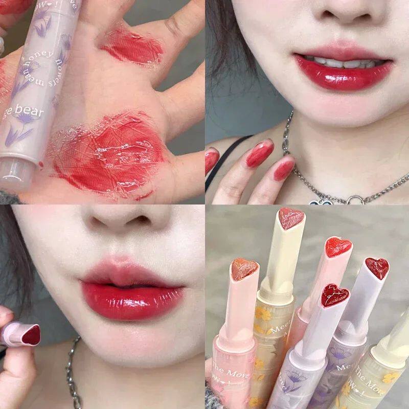 儿童彩妆套装 water-light mirror lip glaze glitter lip tint long lasting m
