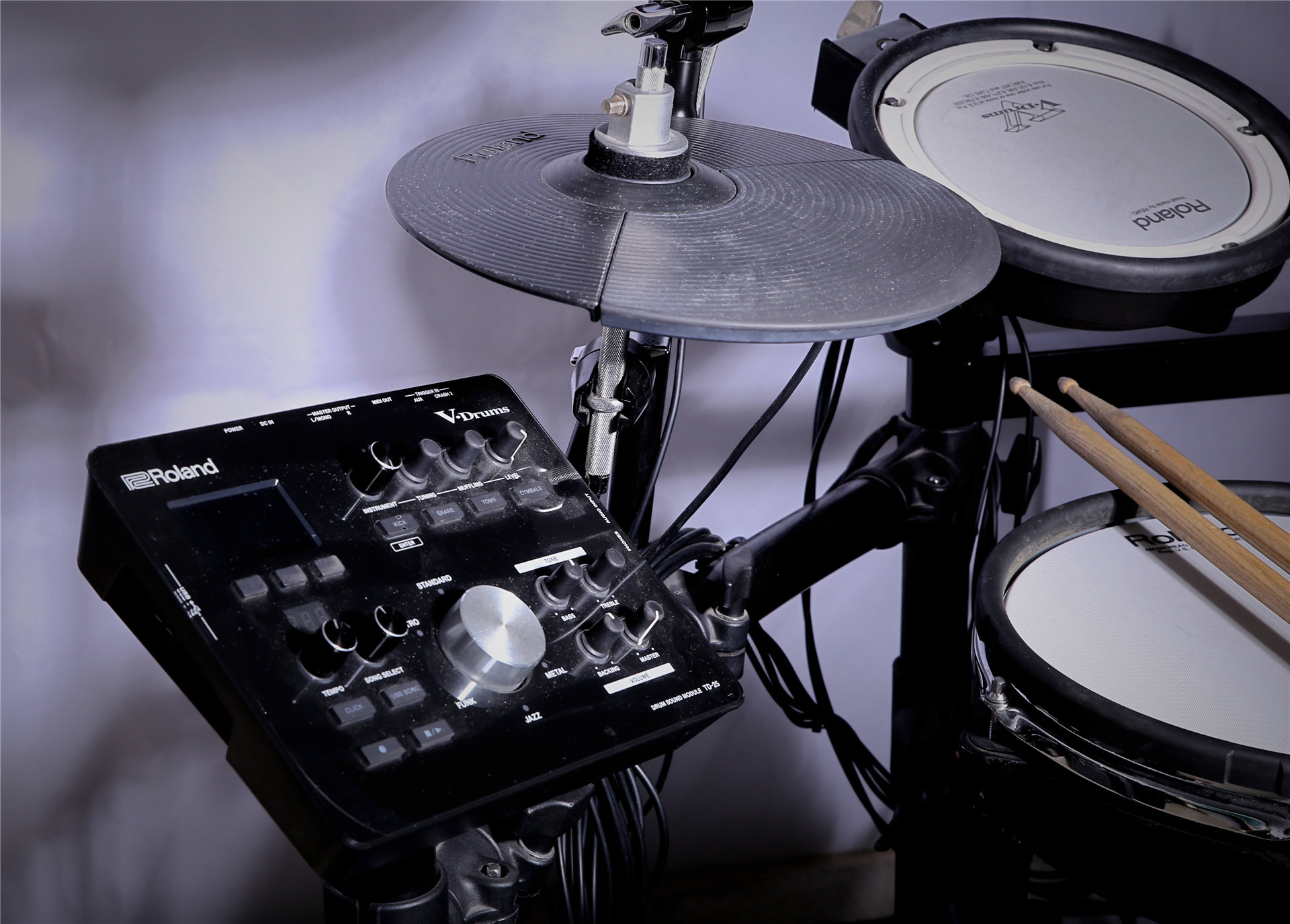 Shanghai Electronic Drum Rental Shanghai Electric Drum Rental RolandTD25K Electronic Jazz Drum