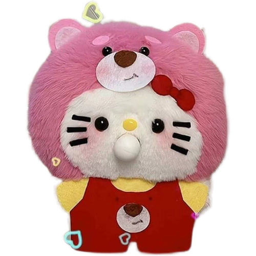 Hello Kitty, клубника, кукла ручной работы, подвеска, «сделай сам»