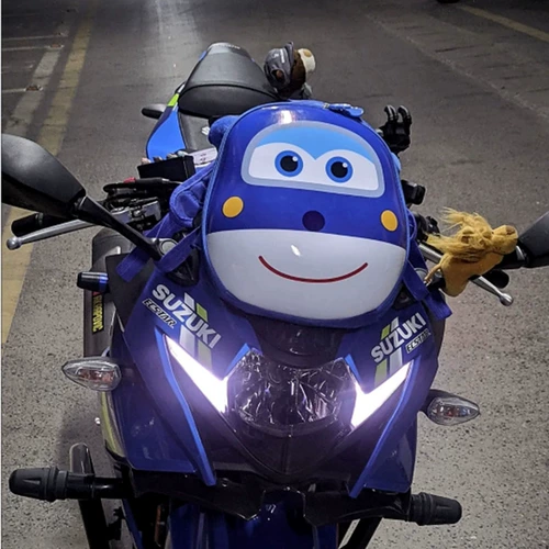 KTM Little Flying Man Bag Bag Motorcycle Motorcycle Kawasaki Chunfeng 450SR Cartoon Coremer Super Flying Back рюкзак