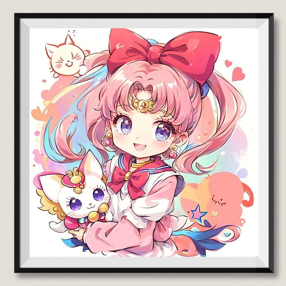 芳华十字绣的LOGO