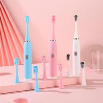 Lunar toothbrush maternal special electric toothbrush adult home cleaning tooth slit soft hair toothbrushing waterproof and convenient soft hair