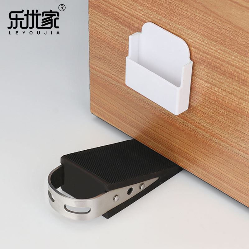 Home blocker door blocker door blocker fixed wedge top door anti-slip rubber door collider