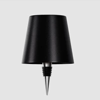 Бутылка вина ламповая-черная