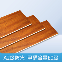 Ouzhai Class A fire-proof floor tooling commercial fire-proof flame-retardant waterproof moisture-proof anti-slip and wear-resistant stone crystal floor