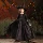 Halloween trẻ em trang phục dài tay phù thủy kinh dị ma cà rồng cô gái công chúa váy cosplay cô gái trang phục