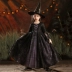 Halloween trẻ em trang phục dài tay phù thủy kinh dị ma cà rồng cô gái công chúa váy cosplay cô gái trang phục halloween 2022 google Trang phục haloween