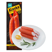 Excellent-shaped crab sticks hand-shred crab sticks simulated hand-shred crab sticks ready-to-eat low-fat seafood snack bags