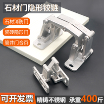 Dry hanging stone door hinge fire hydrant tile invisible door hinge hidden door bouncer well door heavy duty stainless steel hinge
