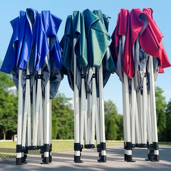 Four-Legged Sun Protection Awning, Special Large Umbrella for Outdoor Stalls, Four-Legged Retractable Awning, Foldableing Tent, Rainproof Awning