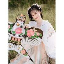 National style Hanfu dance paper kite children Weifang ancient style old-fashioned photo traditional swallow sand swallow retro costume
