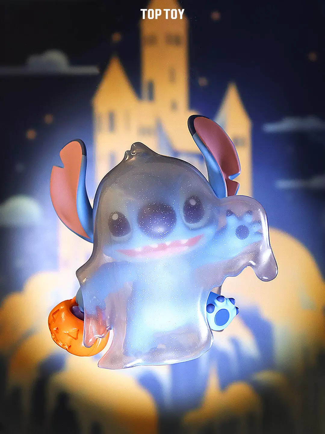 TOPTOY Disney Stitch Blind Box Summer Carnival Series Figure Stitch Cute Desktop Ornament