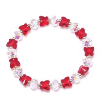 (Gift Box) Crystal Bracelet Female Korean Fashion Versatile Beaded Bracelet Multi-layer Bracelet Hand Jewelry Accessories