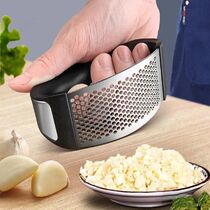 NEW  Kitchen manual garlic press stainless steel garlic