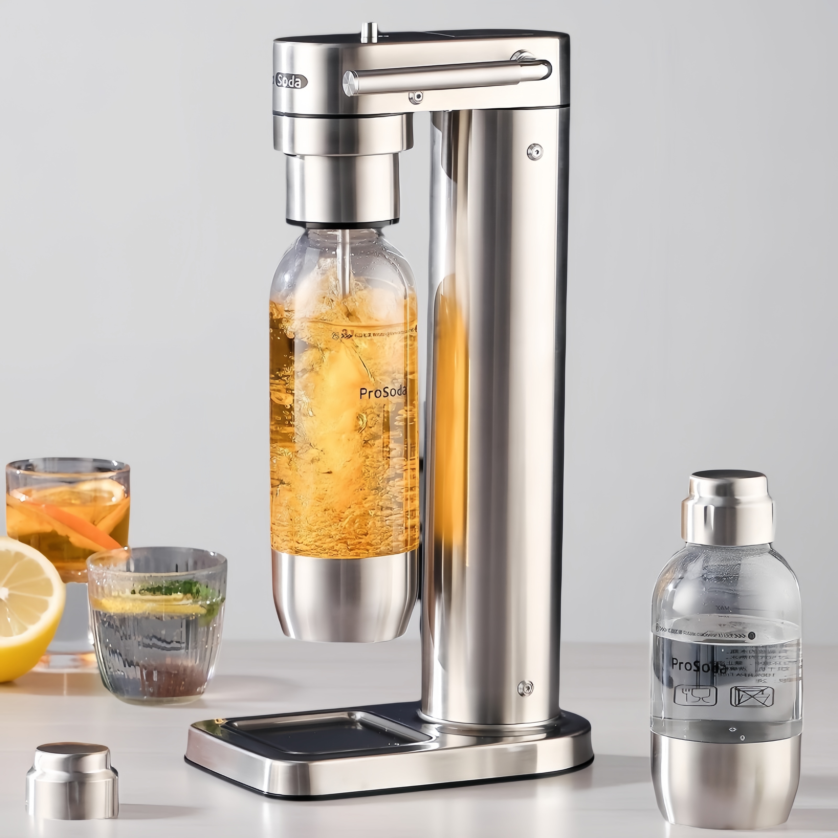 ProSoda气泡水机：让家庭也能成为气泡水制造厂