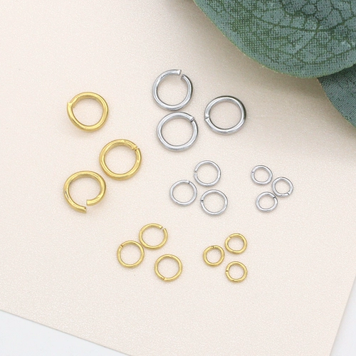 Dongxia Jewelry Sely Throw 316 Titanium Steel Open Circle Diy DIY Разборка
