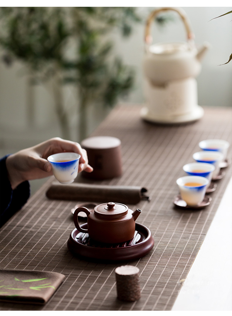 Japanese pot bearing electric bakelite dry mercifully is a small heat electric bakelite glass cup mat purple sand pot of tea tea tray