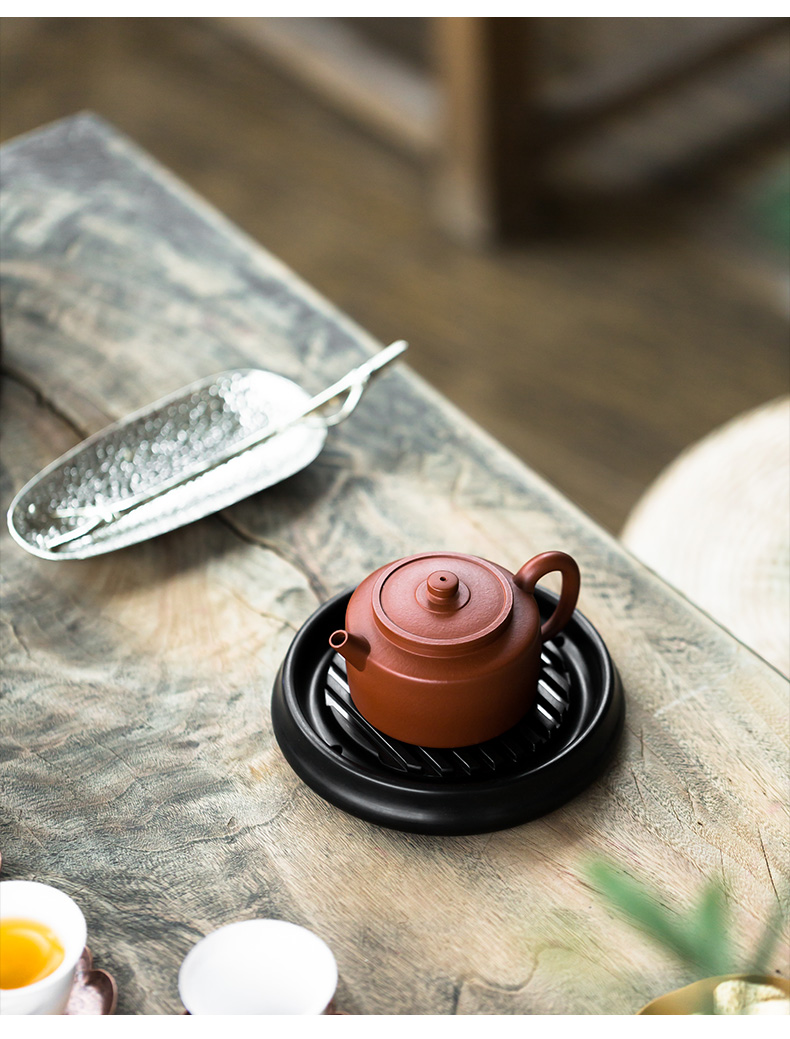 Japanese pot bearing electric bakelite dry mercifully is a small heat electric bakelite glass cup mat purple sand pot of tea tea tray