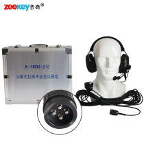 Zheqi A-18D2-2 head-mounted anti-noise transmitter and receiver set is specially designed for test run and maintenance by ground support personnel