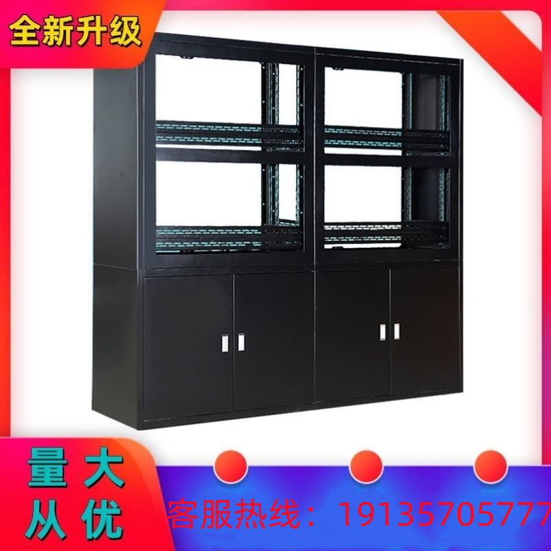 Command monitoring TV wall assembly enclosure type splicing thickened plate large screen wall-mounted parquet operating table set to do-Taobao