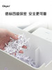 Digio2 Small Desktop Shredder Electric Home Office Automatic Shredding Device Four-Level Security Large Capacity Intelligent Temperature Control Protection Silent Low Noise White Simple Design