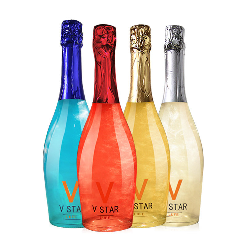 港苔滋味火焰极光酒V星空酒水果起泡酒魔幻云女士香槟红酒气泡葡萄酒水果饮料果酒