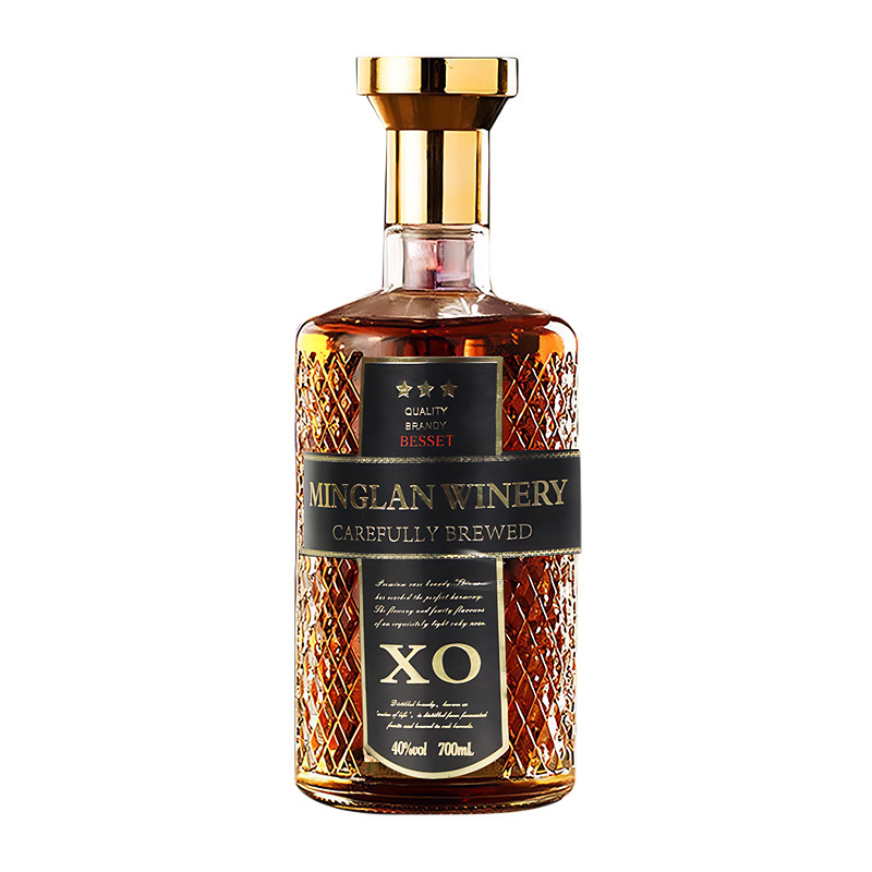 名兰酒庄&middot;贝塞特xo白兰地40度高度烈酒鸡尾酒夜店调酒礼盒包装送礼酒