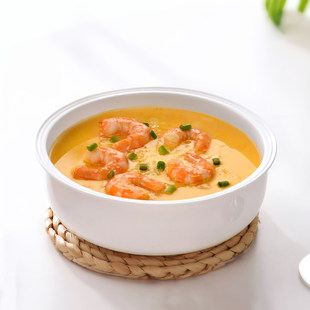 Чистый белый костяной фарфор, большая готовая тарелка, маринованная рыба, большая миска, гнездовая тарелка с глубоким горлышком, тарелка для яиц на пару, керамическая тарелка, бытовая, не содержит свинца.